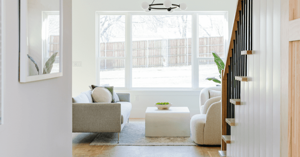 Gray Scale Furniture with Wooden Details