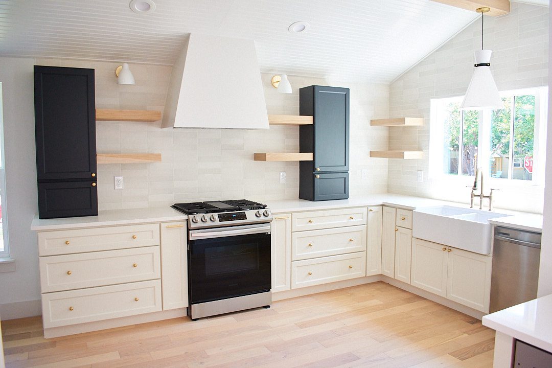 White Open Kitchen | Remodeling Project